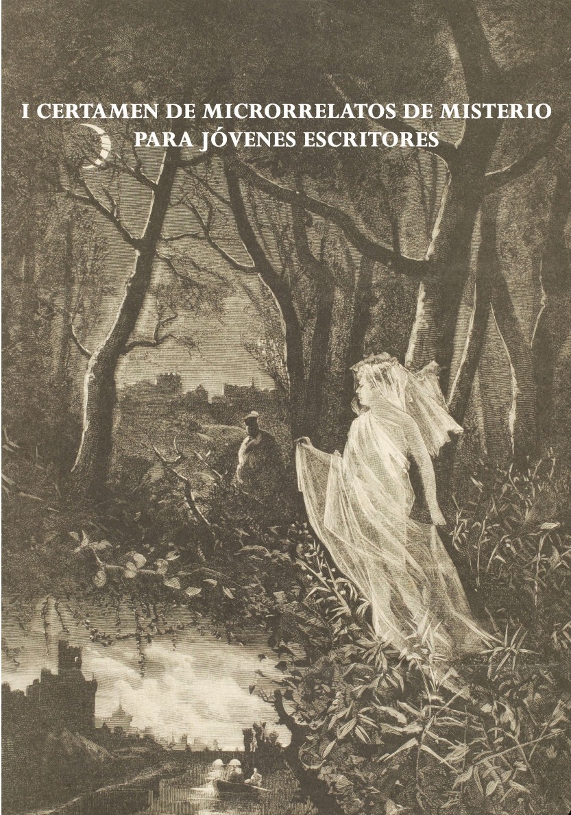 Cartel del I Certamen de microrelatos de misterio