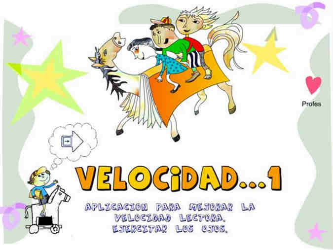 Velocidad lectora: Entrenamiento de la velocidad lectora (Xunta de Galicia).