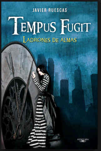 Cubierta de la novela Tempus fugir, de Ruescas