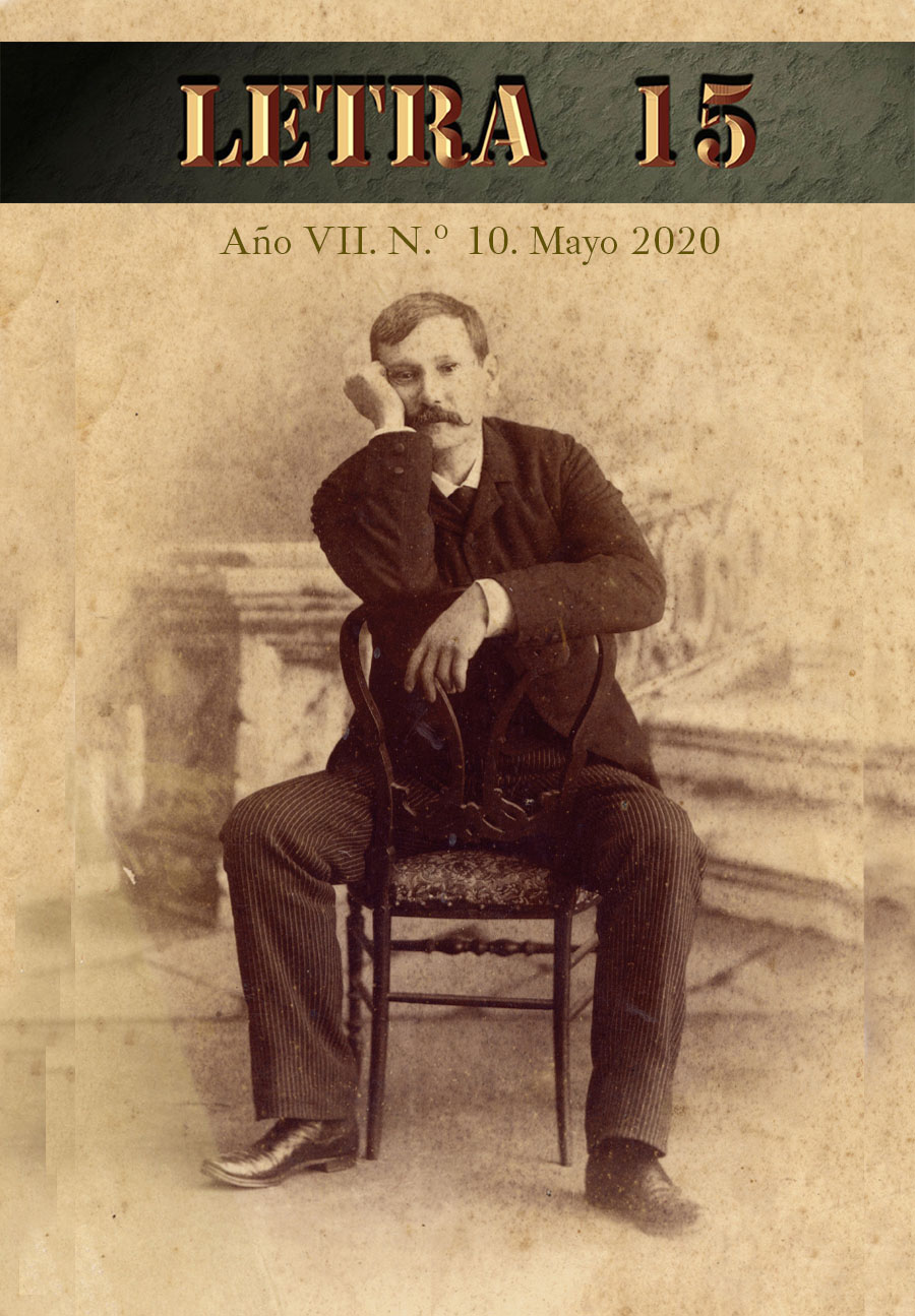 Portada del nº 10 de Letra 15, Galdós