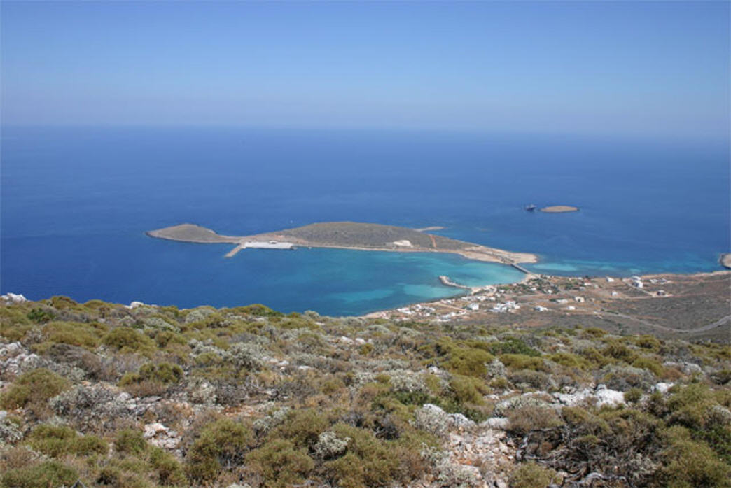 Imagen de la isla de Citerea.